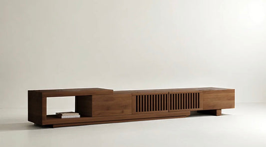 Media Center - Retractable TV Stand up to 103” (some damage please see all photos)