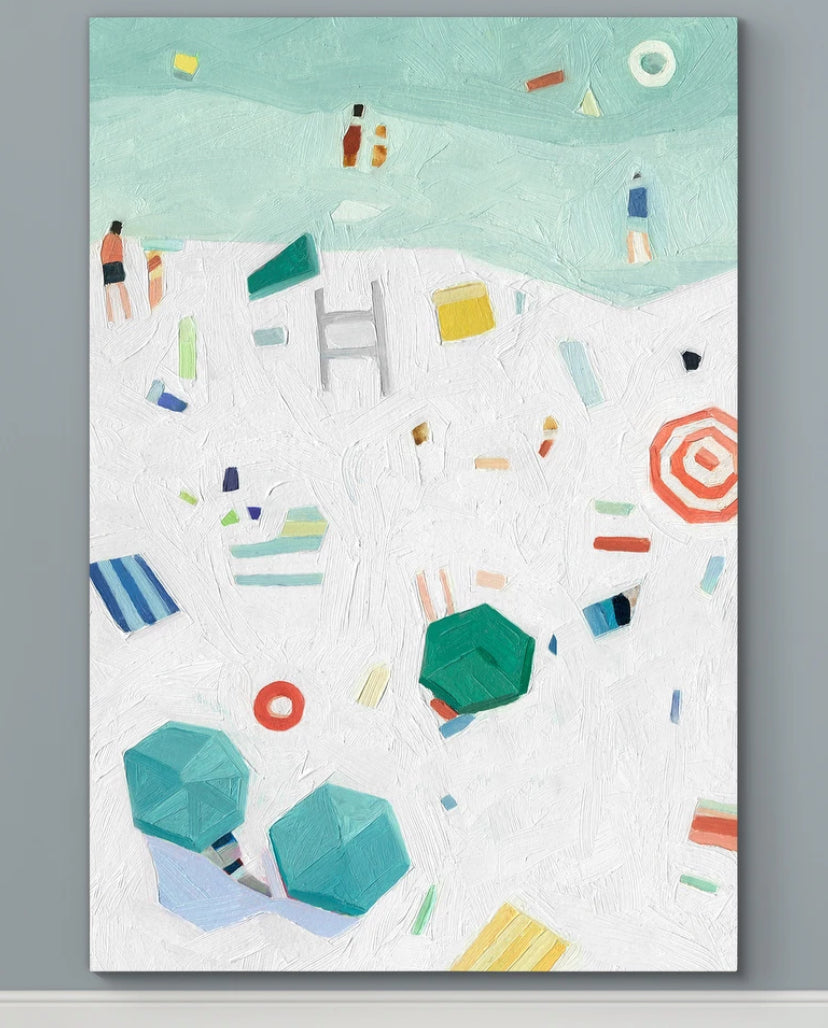 Canvas - 24" W x 36" H Beach Vista - BSW