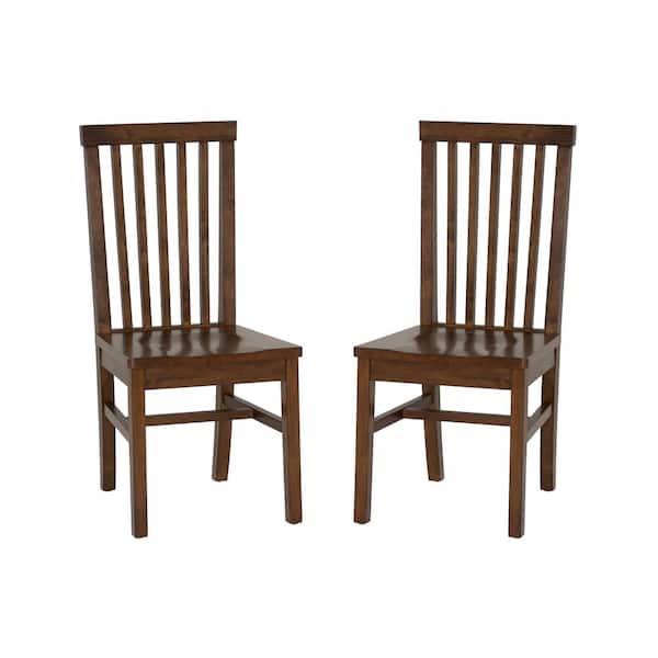 Dining Chair - Terryn Walnut Wood Seat Side Dining Chair