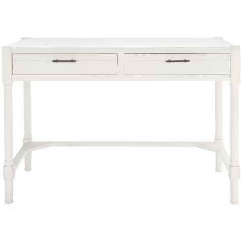 Desk - Filbert Writing Desk, Distressed White -