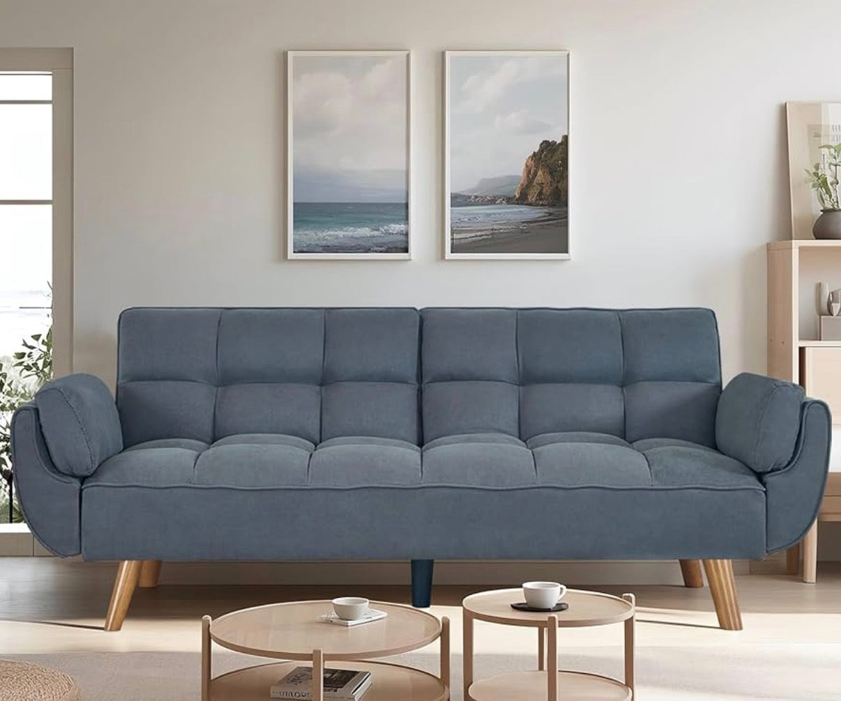 Sofa - Convertible Futon Sofa Bed, 75″