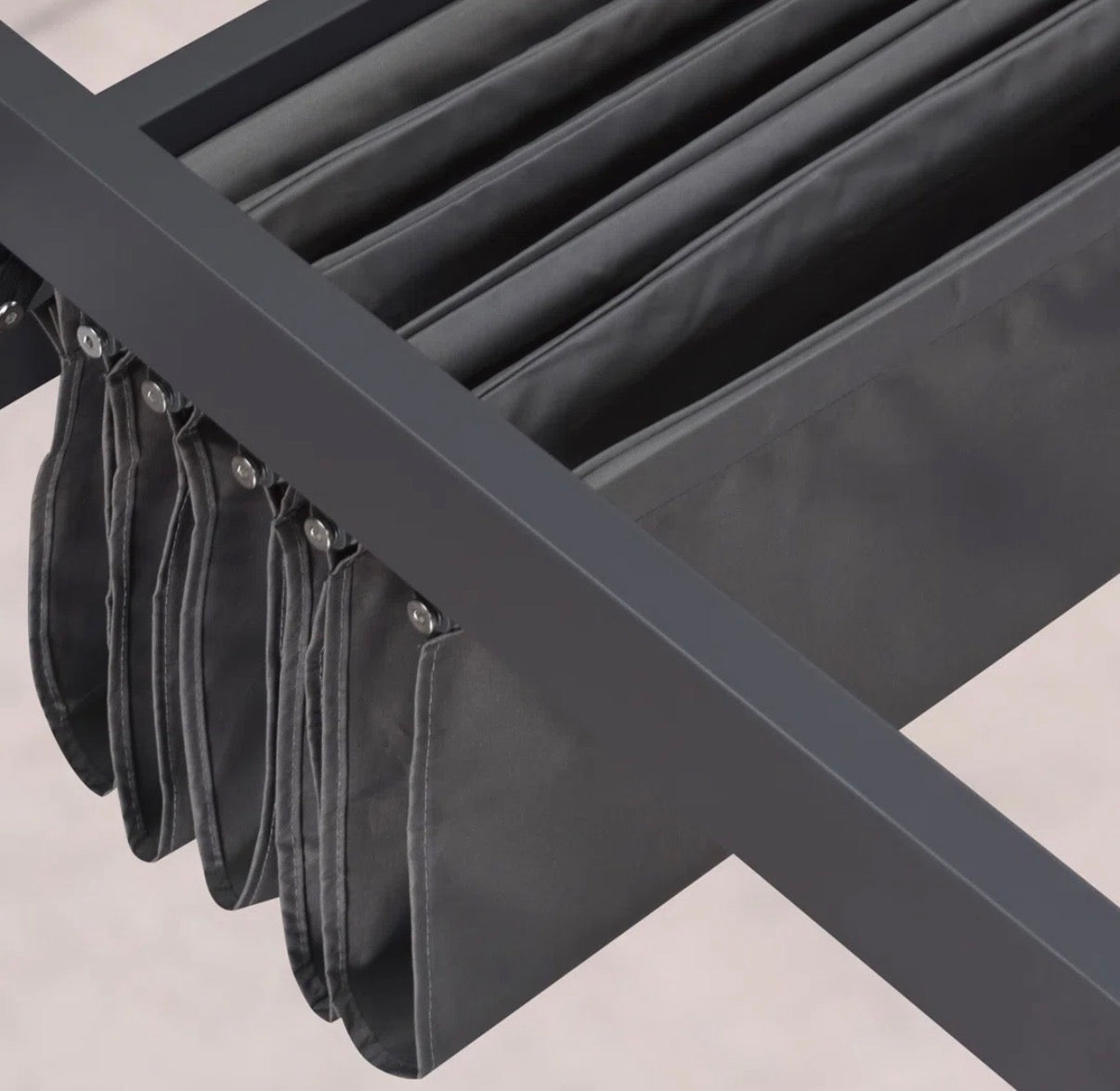 Canopy - Purple Leaf Outdoor Retractable Pergola Replacement Canopy
