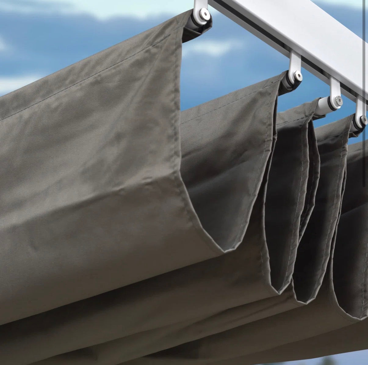 Canopy - Purple Leaf Outdoor Retractable Pergola Replacement Canopy