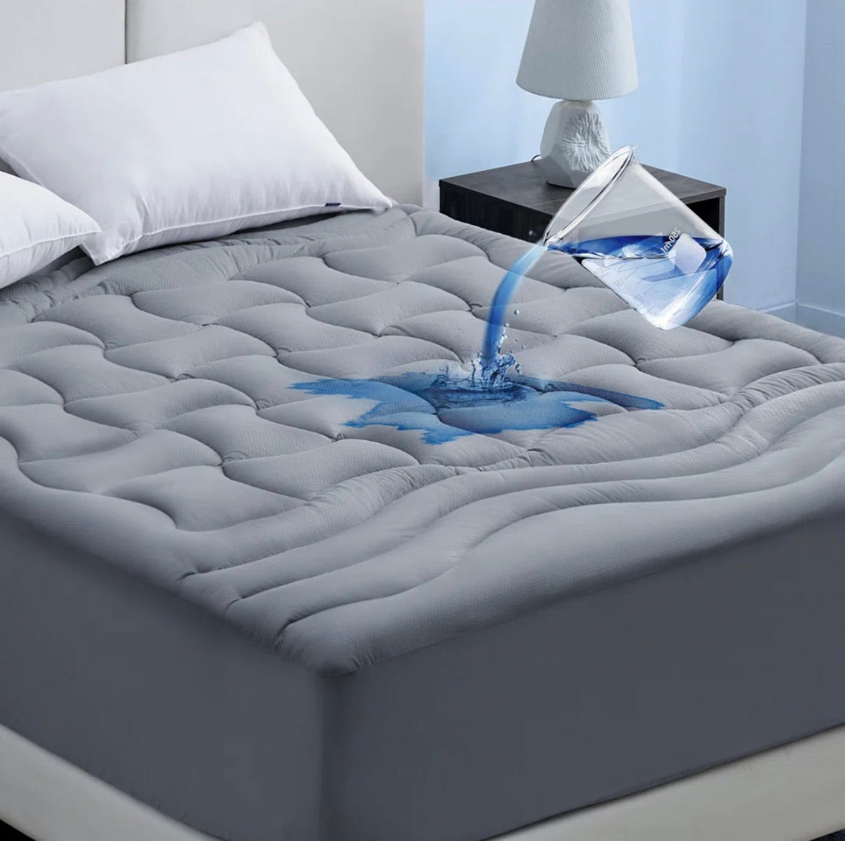 Mattress Topper - King Size Bedsure Quilted Fitted Waterproof Mattress Pad Topper