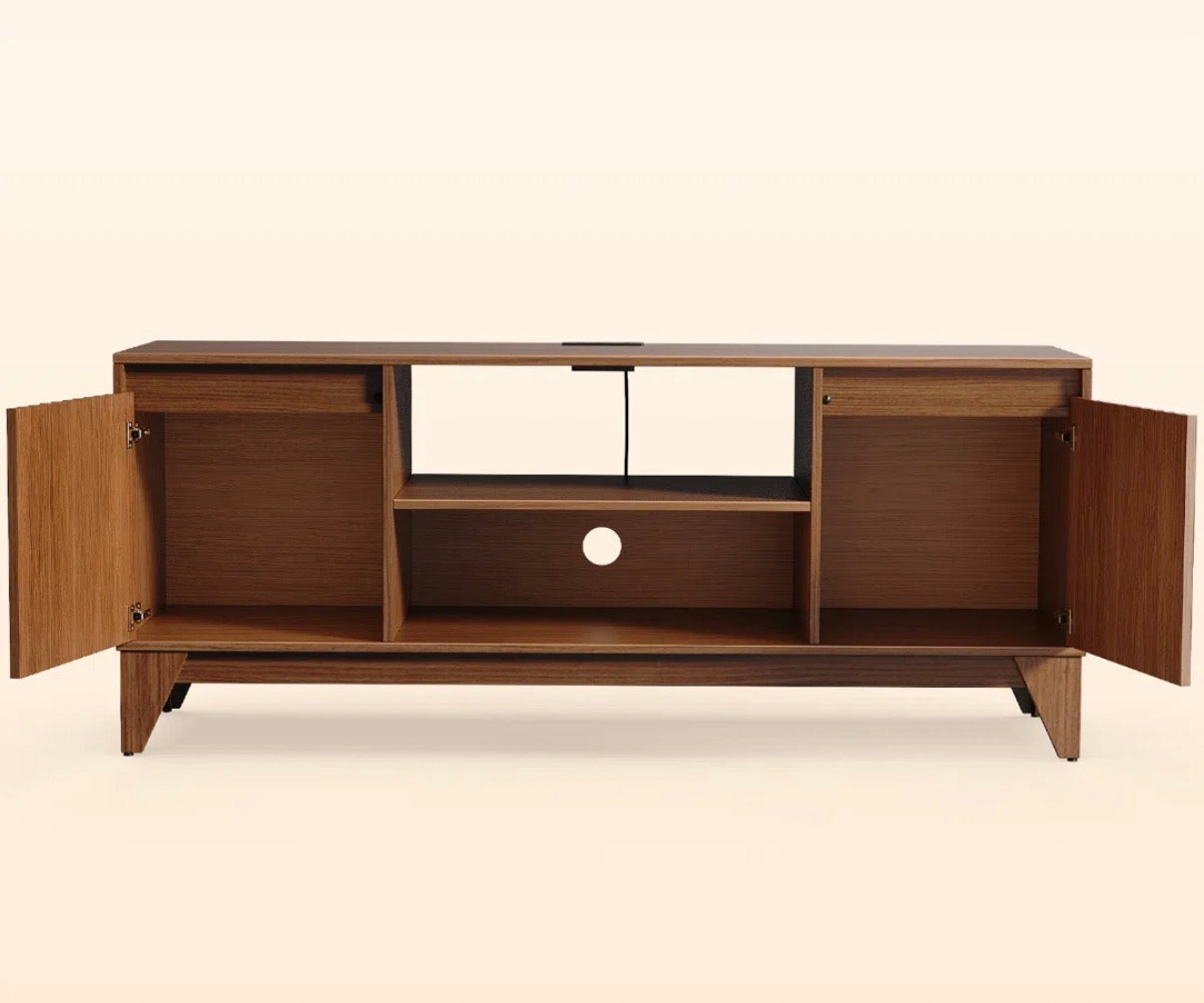 Media Center - 55” Dejesus TV stand with Charging Station