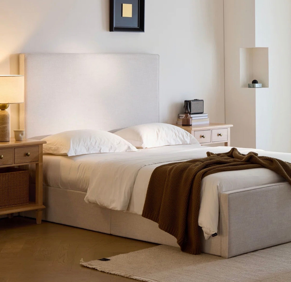 Bed - Queen Size Stephanie Upholstered