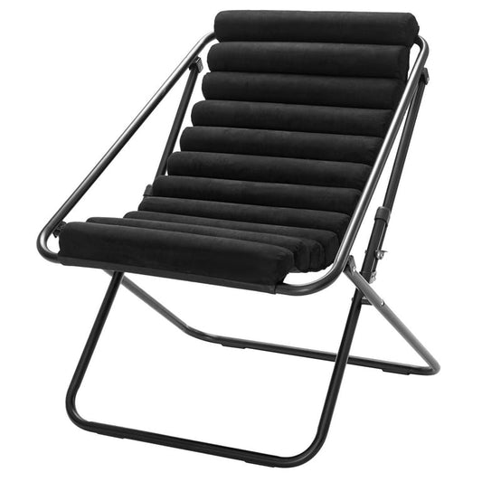 Sling Faux Leather Folding Chair some damage (see photo) - TG9.3.25