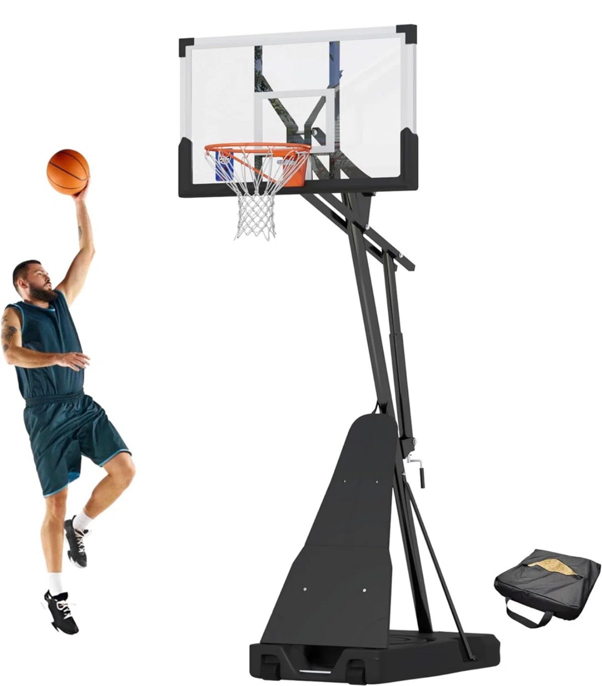 Basketball Hoop - Adjustable Basketball Hoop (see all info!!)