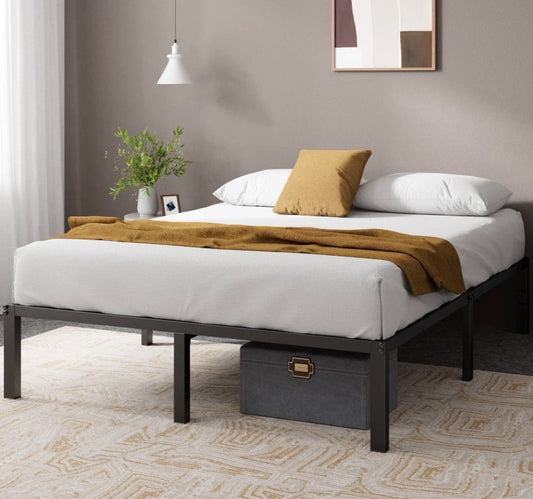Bed - Queen Size Russel 14'' Contemporary Modern Bed Frame