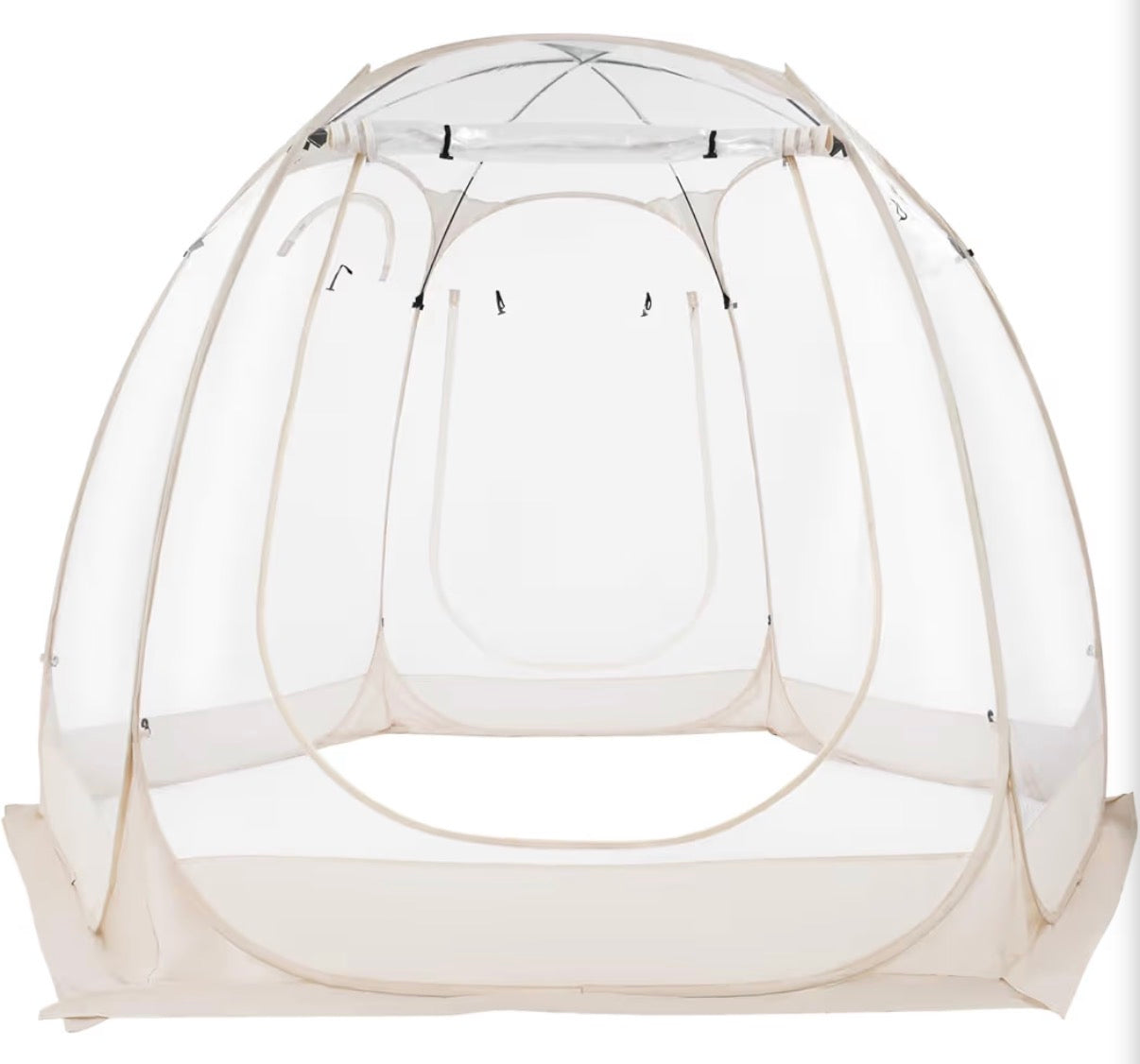Tent - Clear Tent with Pop-Up Tent Design