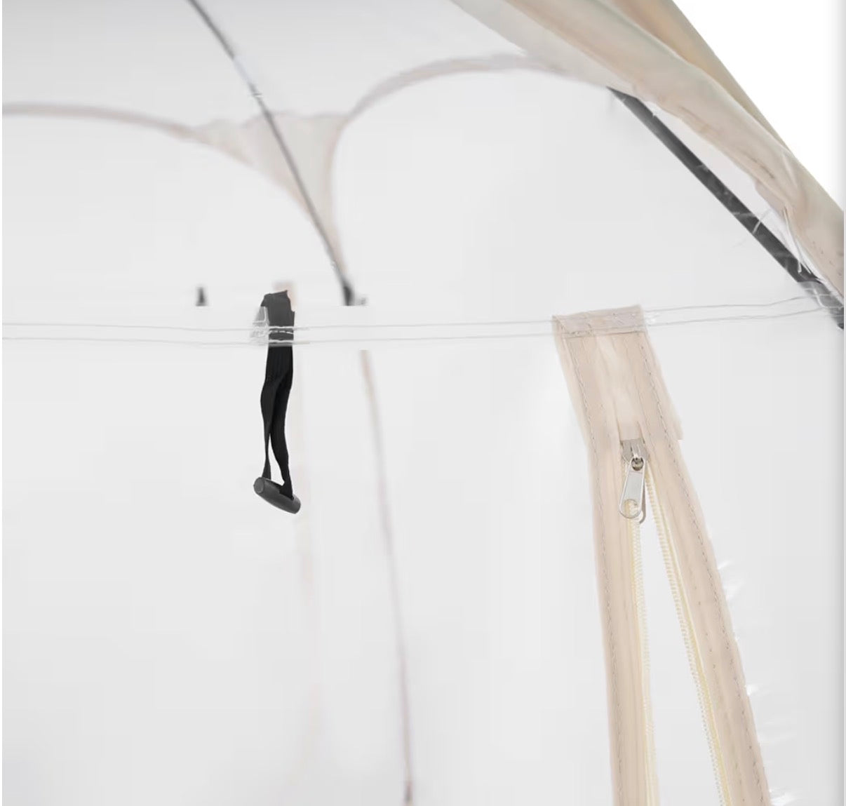 Tent - Clear Tent with Pop-Up Tent Design