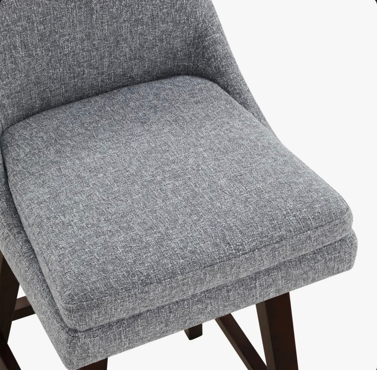 Barstool Single - 30” Zahara Upholstered Swivel Counter & Bar Stool