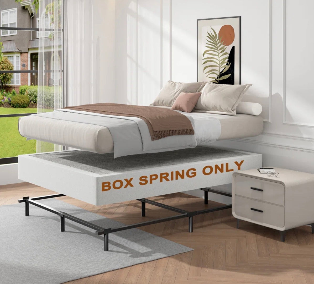 Box Spring - Full Size 9-Inch Metal Box Spring (model XBS2504-9)