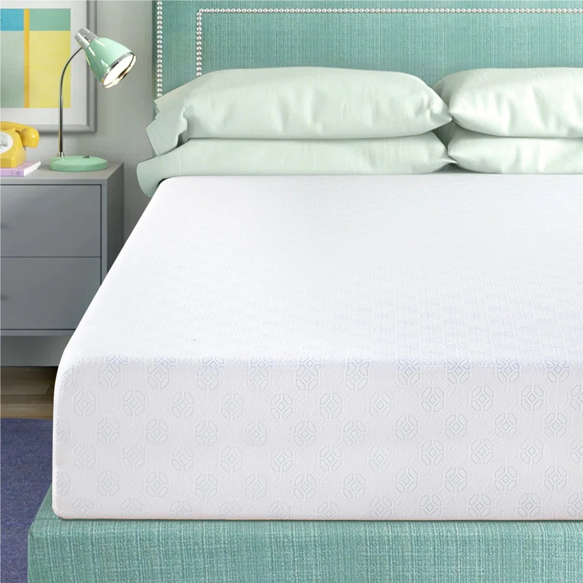 Mattress - Queen Size Wayfair Sleepac 12" Medium Cooling Gel Memory Foam Mattress - WF9.25.25