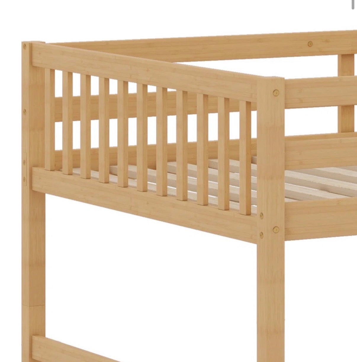 Bed - Full over Full with Trundle-Saving Wood Bunk Bed Featuring A Trundle And Convertible Design
