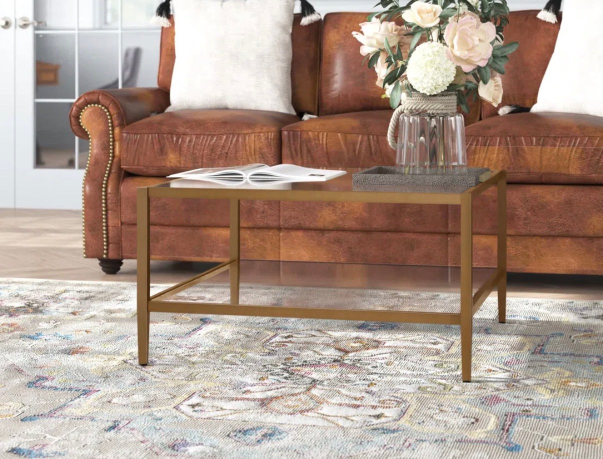Coffee Table - Hera Storage Coffee Table 17" H x 45" W x 20" D