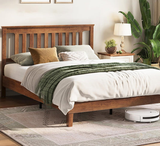 Bed - Queen Size Linsy Solid Wood Espresso - WF9.25.25
