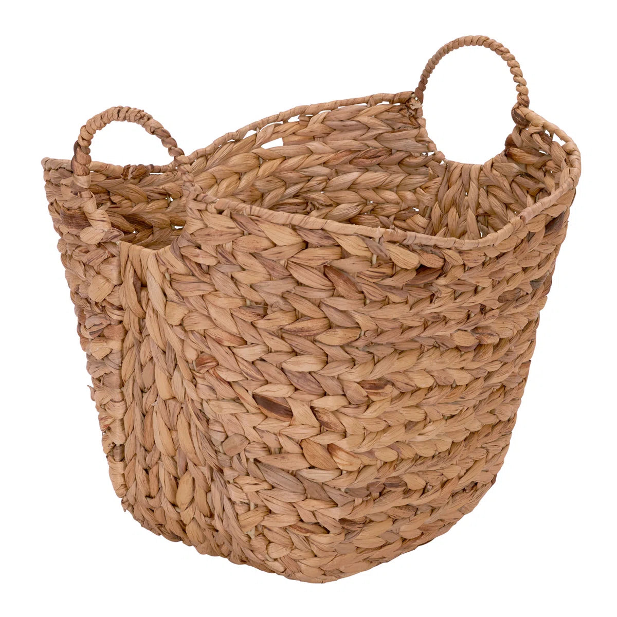 Home Decor - Scoop Basket with Handles - WF9.25.25