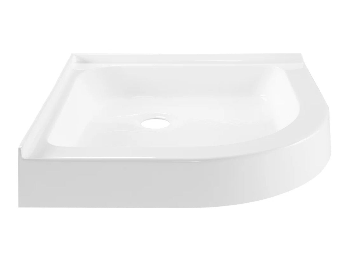 Shower Base - Voltaire Corner Shower Base 32” x 32” Neo-Angle drain