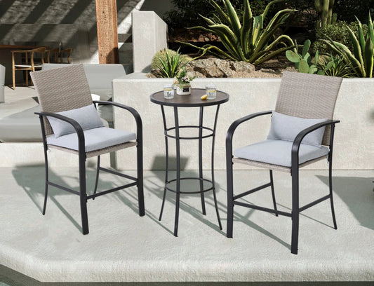 Outdoor - Bar Bistro Set Shikera  - WF9.25.25