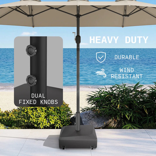 Outdoor - Umbrella Base 120 lb Heavy Duty - WF9.25.25