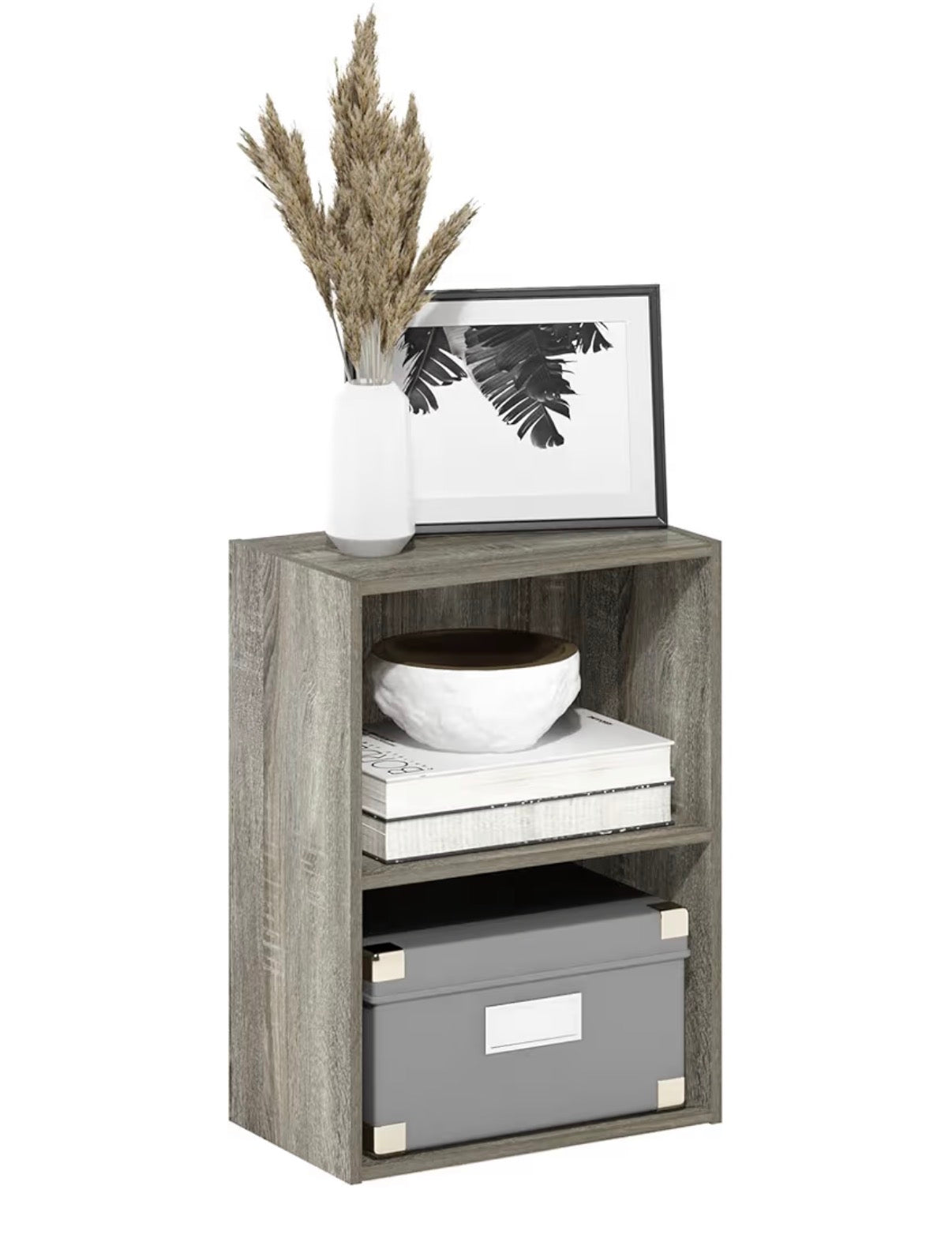 Storage - 2 Cube Storage, French Oak