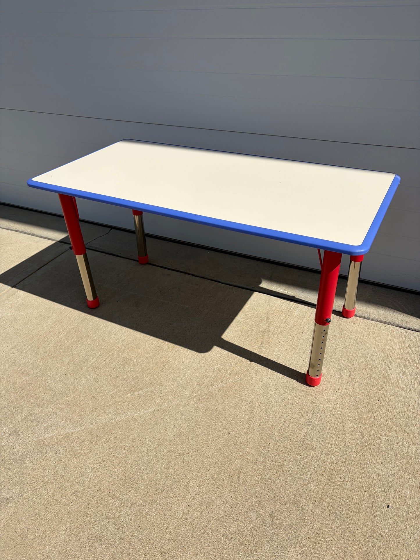 Flash Furniture Emmy Activity Table - Adjustable Classroom Activity Table