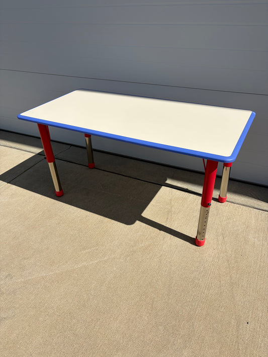 Flash Furniture Emmy Activity Table - Adjustable Classroom Activity Table