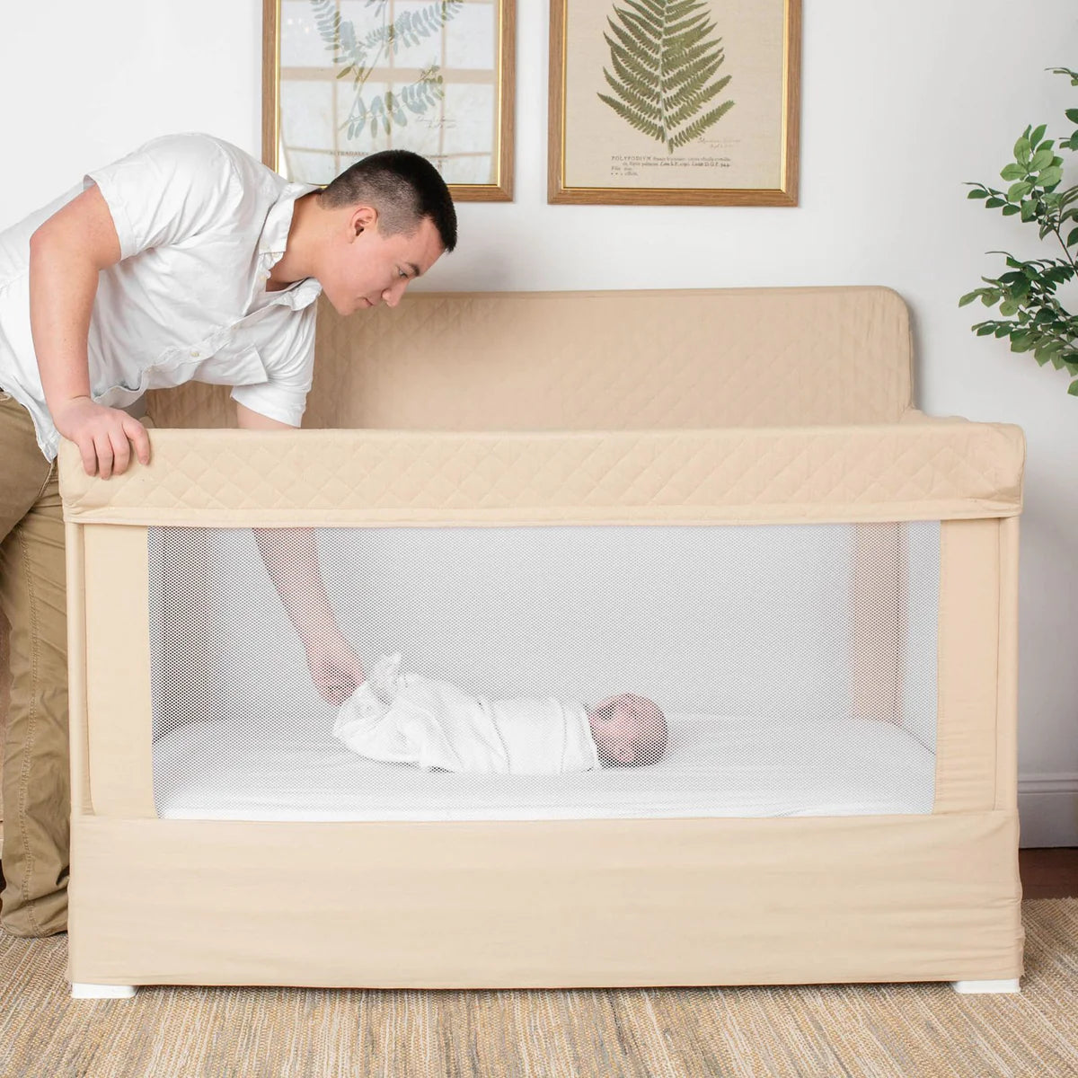 Portable Crib - Baby Delight Lunaire Mesh Crib