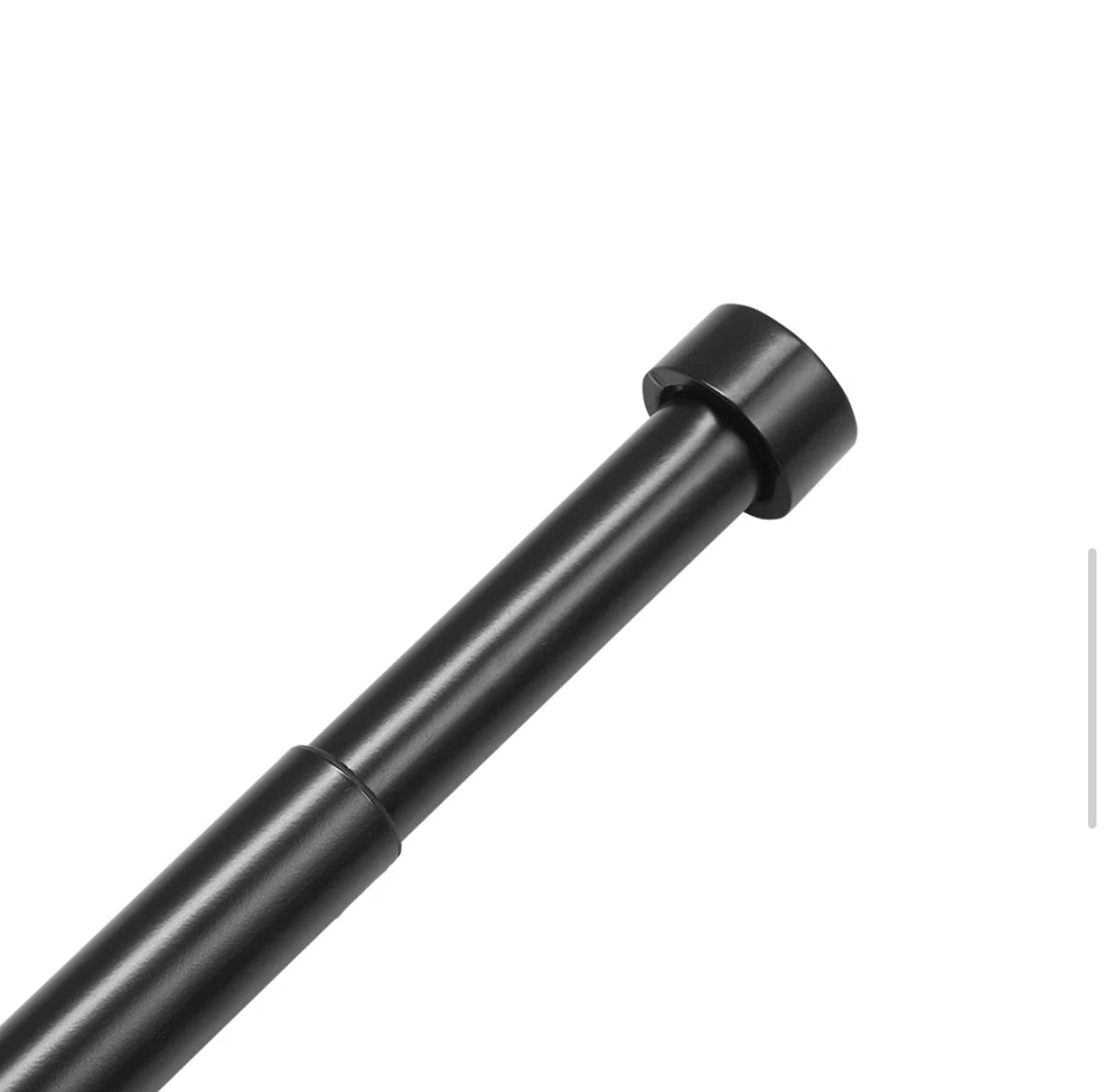 Curtain Rod - Steel Adjustable Double Curtain Rod 36”-72” - WF9.25.25