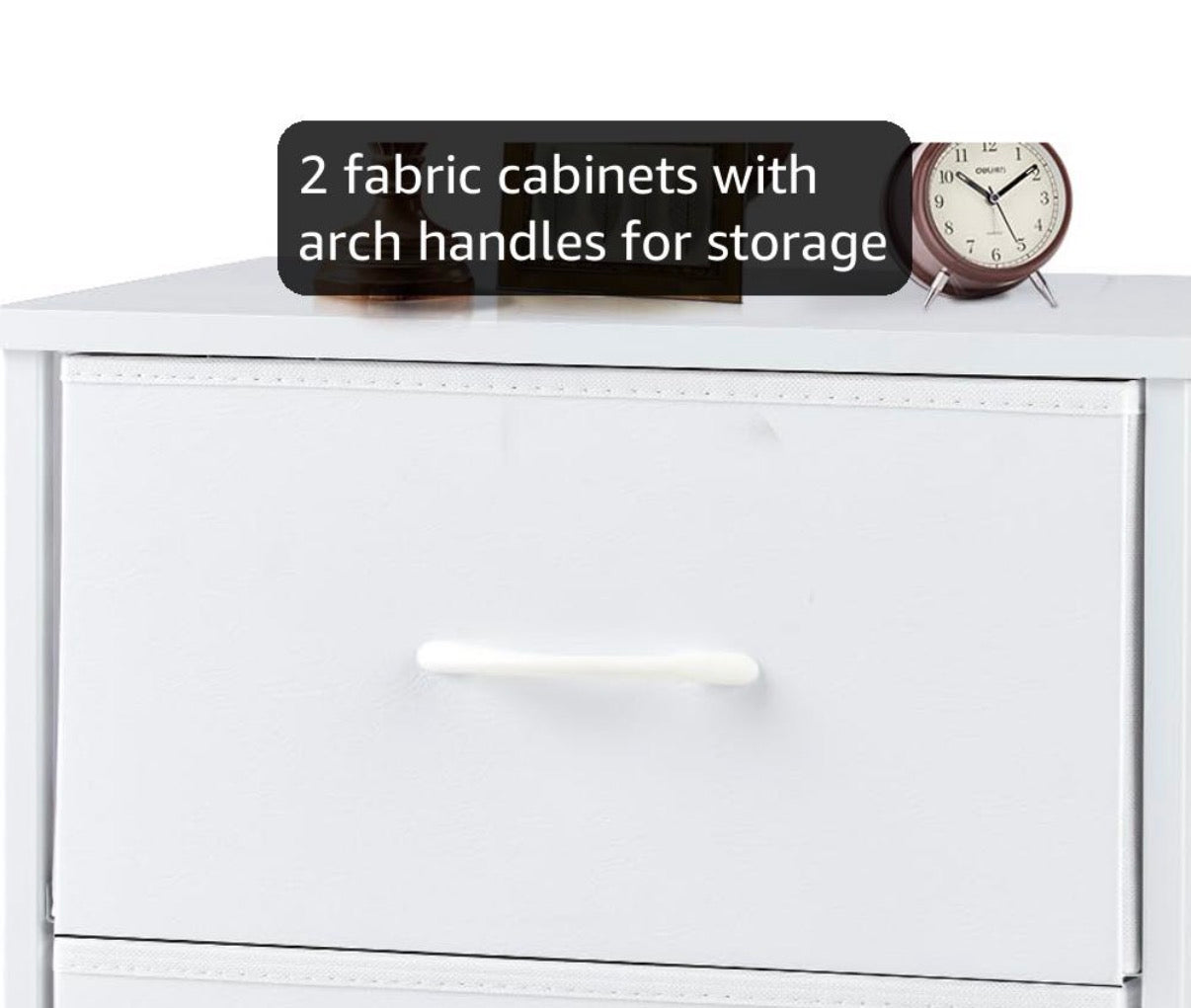 End Table/Nightstand - 2 Drawer Nightstand, 20" Height (2 available)