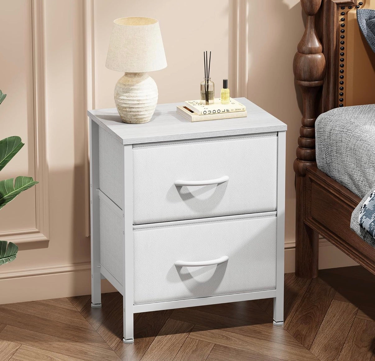 End Table/Nightstand - 2 Drawer Nightstand, 20" Height (2 available)