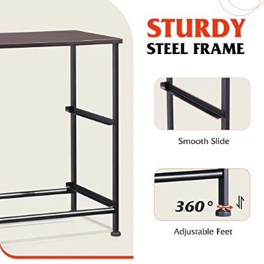 Fabric Nightstand - 2 Drawer Songmics Nightstand