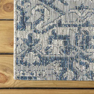 Rug - 2’2”x10’ Santa Monica Grey/S. Navy