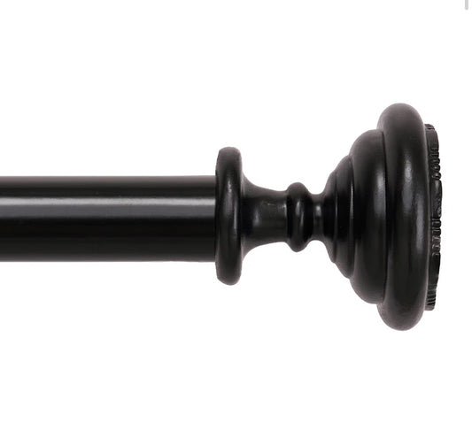 Curtain Rod - 48" - 86" Hadel Adjustable Overall Width x 1 Diameter - WF9.25.25