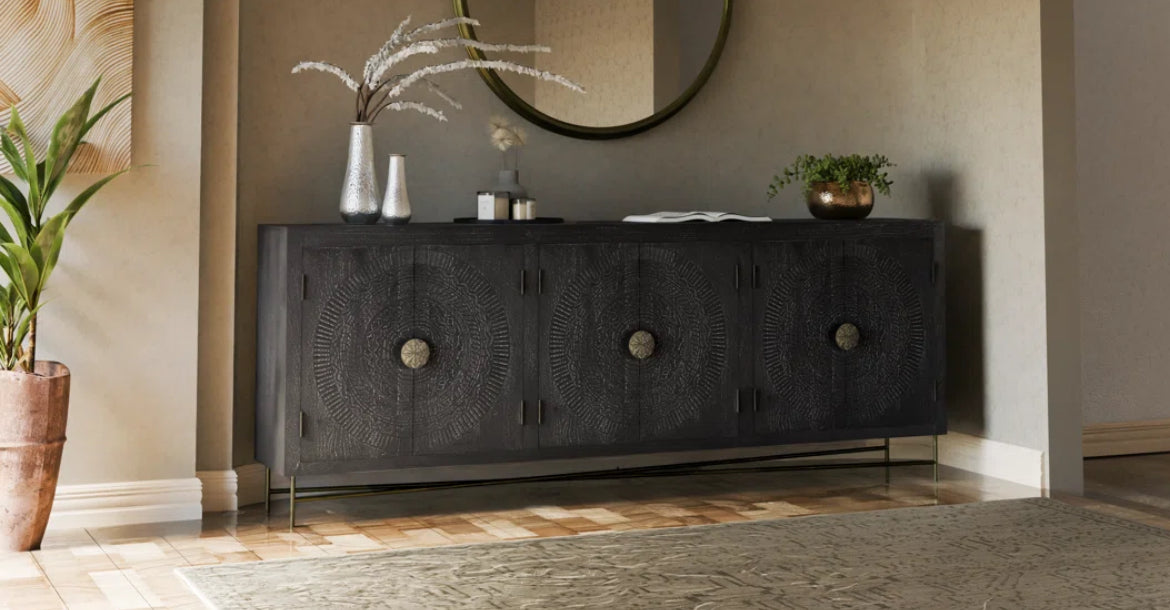 Sideboard - Aarohi 95'' Solid Wood - WF10.16.25