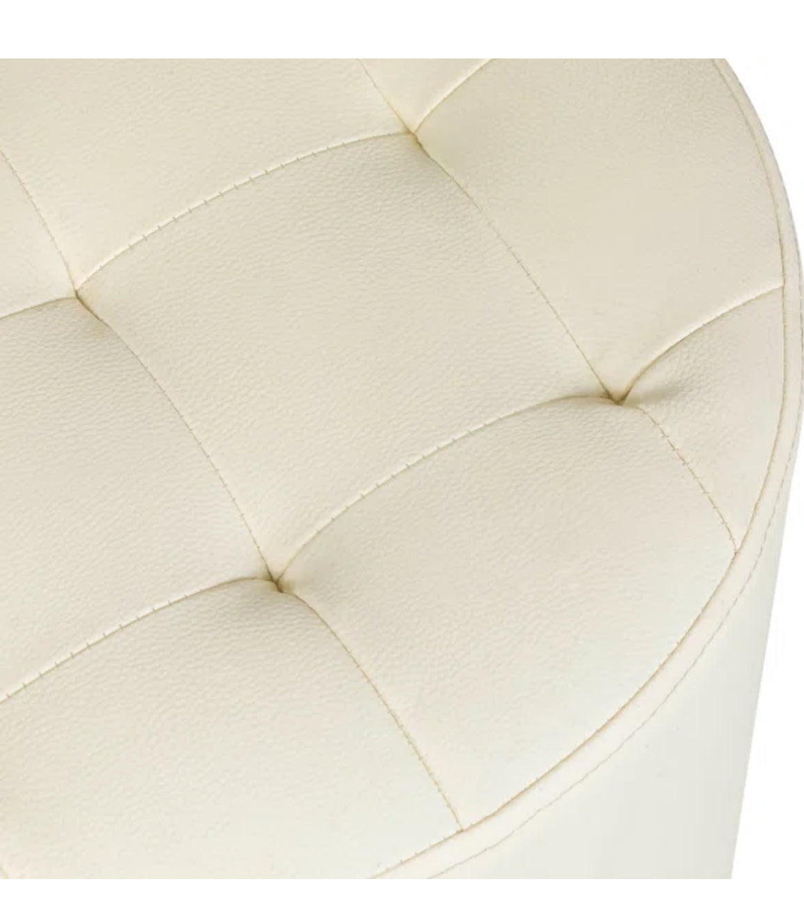 Ottoman - Rangi Tufted Round Standard Ottoman - WF10.16.25