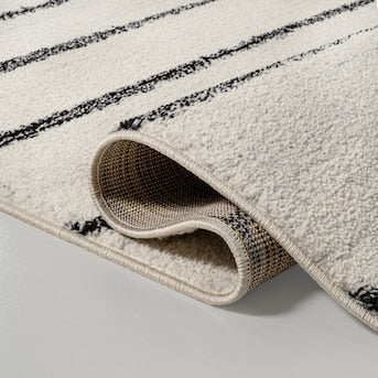 Rug - 2 x 8 (ft) Moroccan HYPE Williamsburg Minimalist Loomed Polypropylene