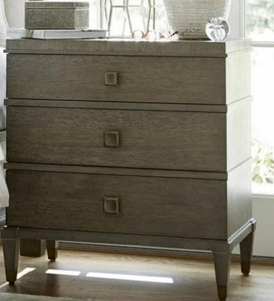 End Table/Nightstand -  Beaumont Lane 3 Drawer Nightstand in Brown Eyed Girl