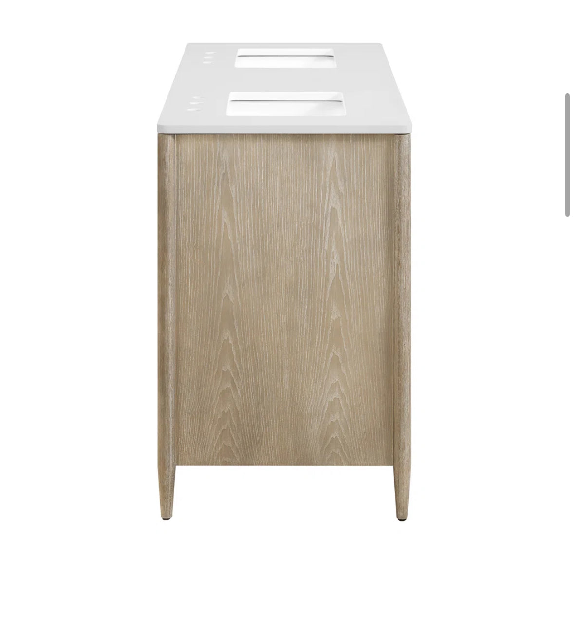 Bathroom Vanity - Elinor 60" Double Sink Bathroom Vanity with Quartz Top - WF10.16.25