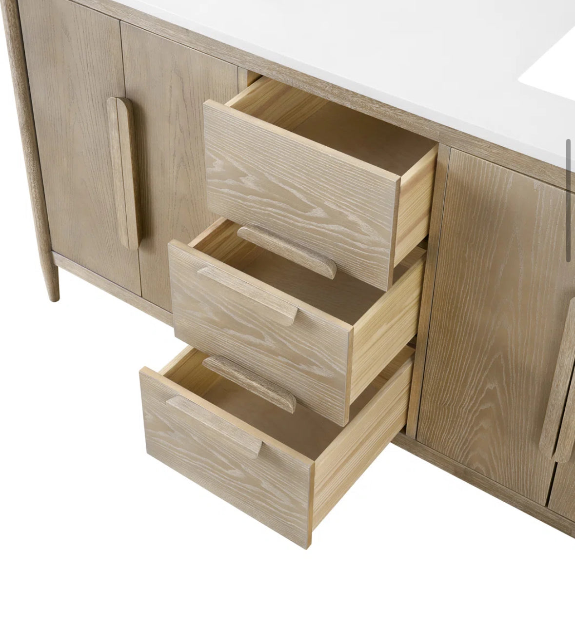 Bathroom Vanity - Elinor 60" Double Sink Bathroom Vanity with Quartz Top - WF10.16.25