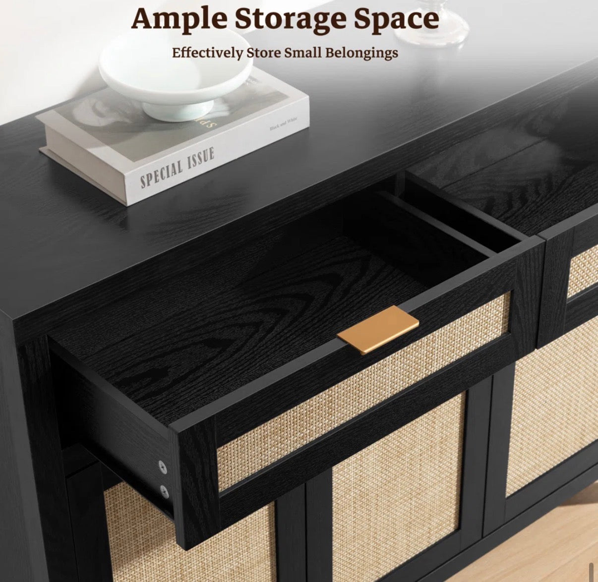 Storage Cabinet - Sicotas Savannah Storage Cabinet with 2 Drawers