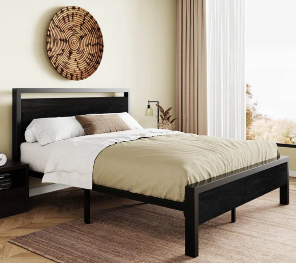 Bed - Full Size Coursey Metal Platform - WF10.16.25