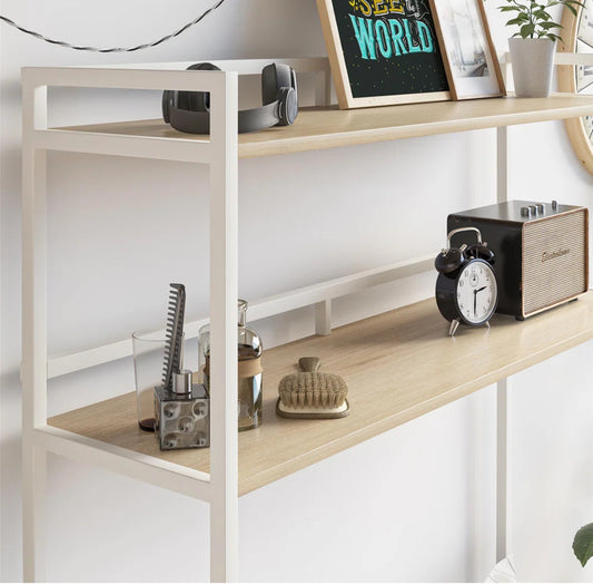 Over Bed Shelf - Ameriwood Home 18.5-in Blonde Oak Overbed Table