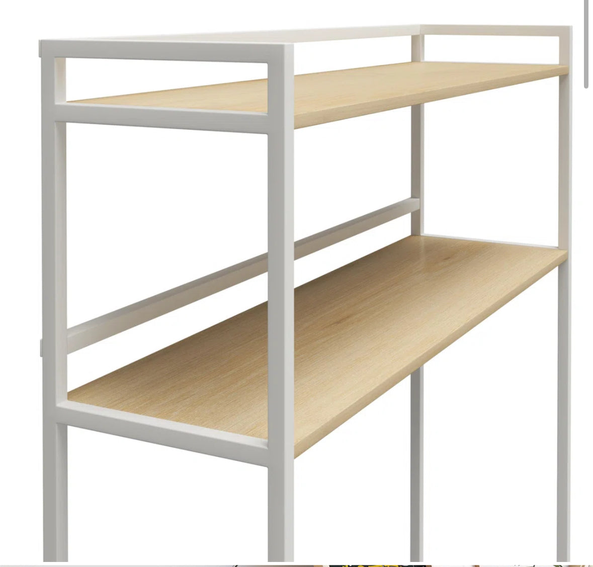 Over Bed Shelf - Ameriwood Home 18.5-in Blonde Oak Overbed Table