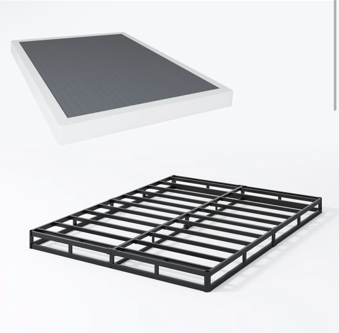 Mattress Support - King Size Box Spring 5” Low-Profile - WM8.3.25