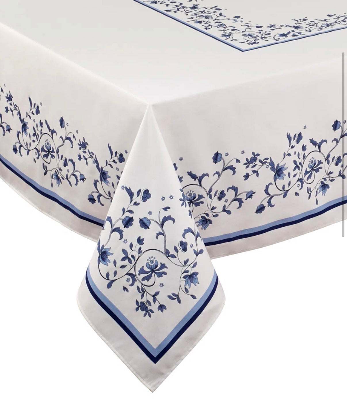 Tablecloth - 60” x 120” Blue Portofino Tablecloth