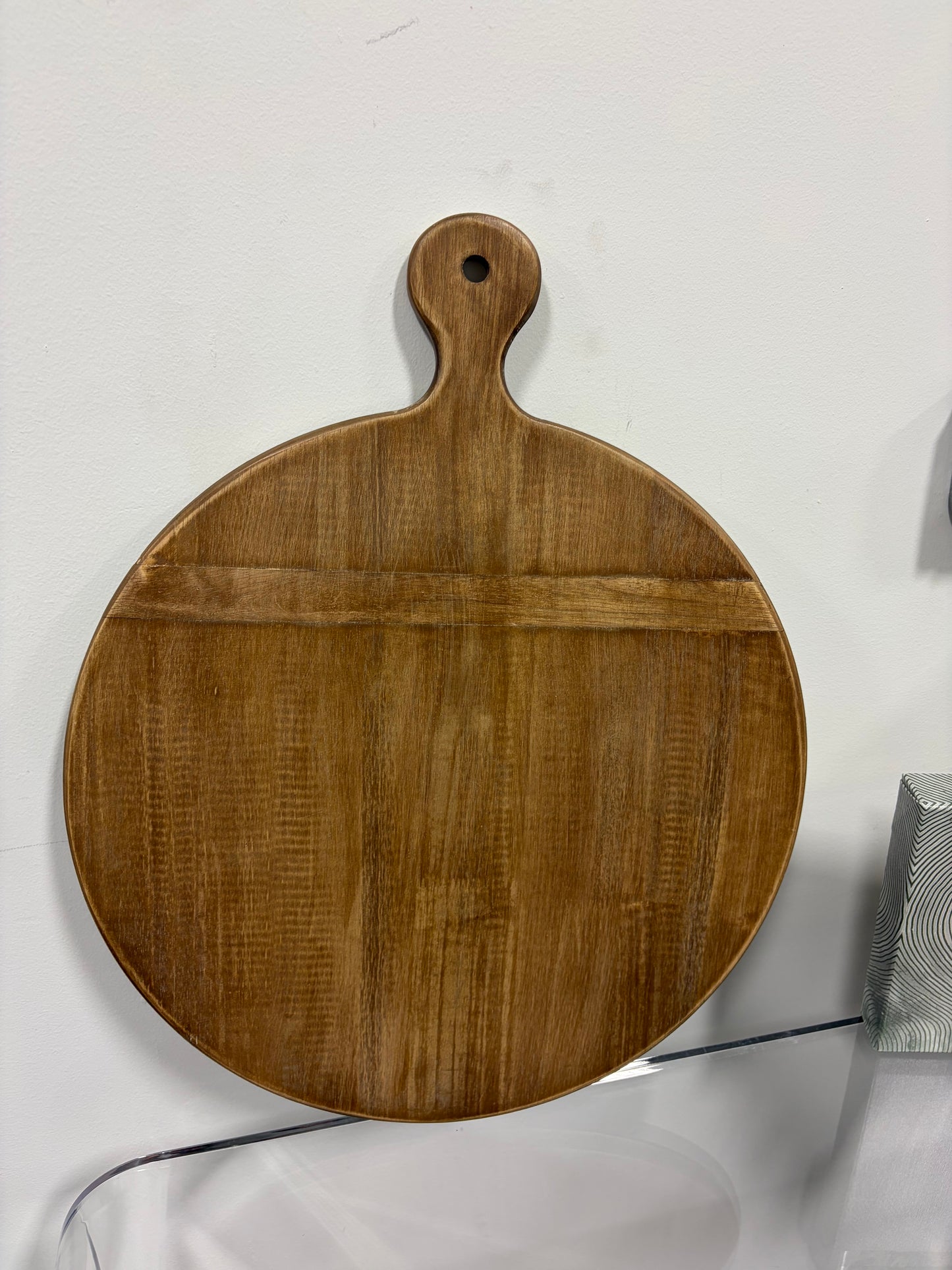 Cutting Board - 18” Round Napa Home & Garden Solid Wood