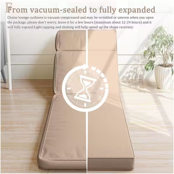 Chaise Lounge Cushion - 80”x26”x4” Chaise Lounge Cushion