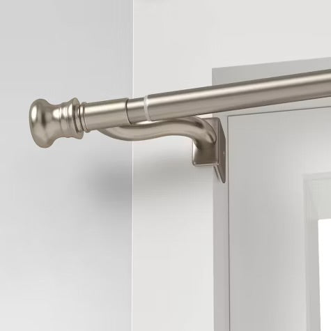 Curtain Rod - 48" - 84” Twist and Shout Easy Install Curtain Rod - TG11.3.25